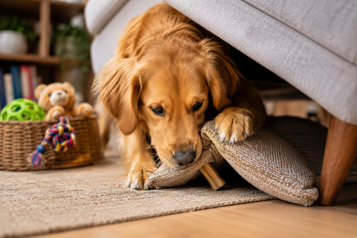 Por que os cães escondem comida e brinquedos? Entenda esse comportamento