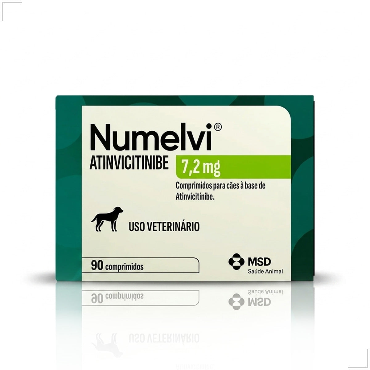 Msd Numelvi Para Cão 7,2mg dermatite alérgica Coceira 90comp