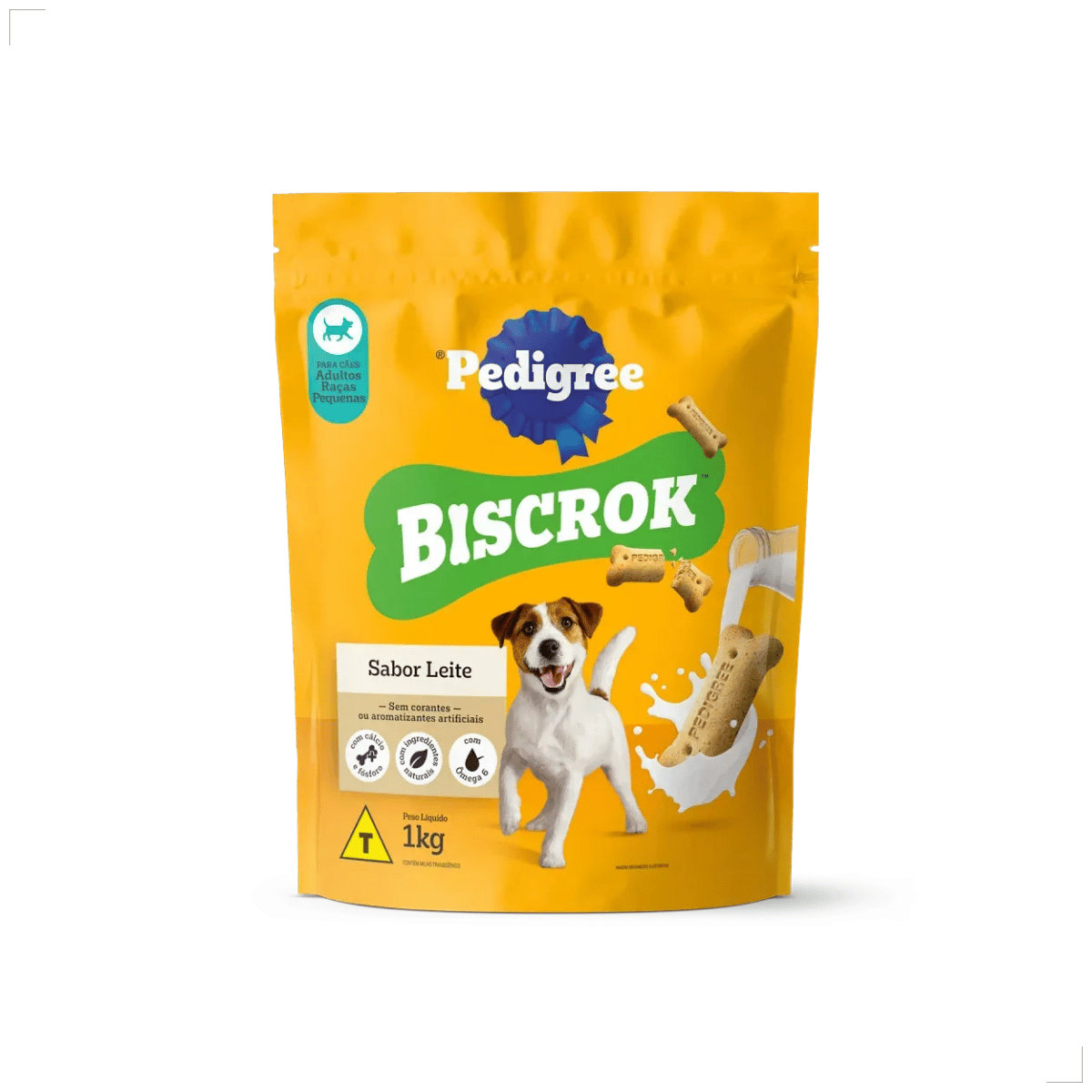 Biscoito Pedigree Biscrok Cães Adultos Raças Pequenas 1kg