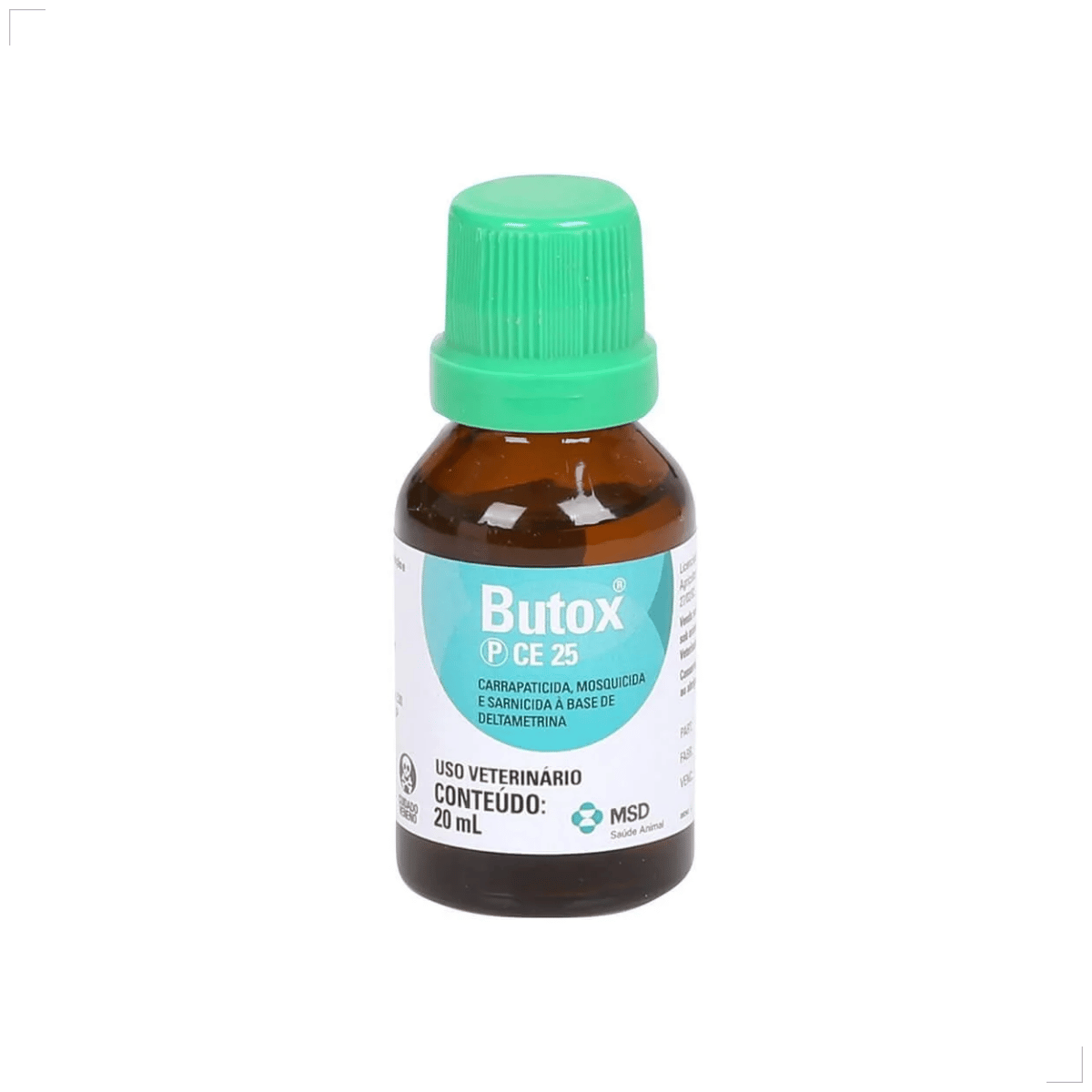 Butox 20ml Antipulgas e Carrapatos para Cães e Gatos