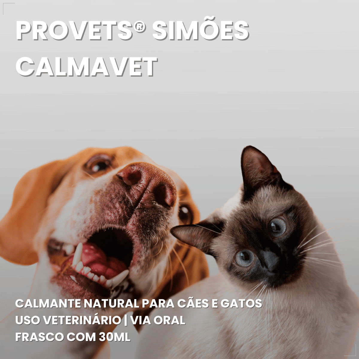 Kit 2 Calmavet 30ml Calmante Natural Para Cães E Gatos Provets