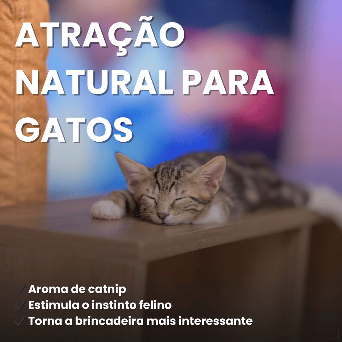 Chalesco Brinquedo Abacate Catnip para Gatos