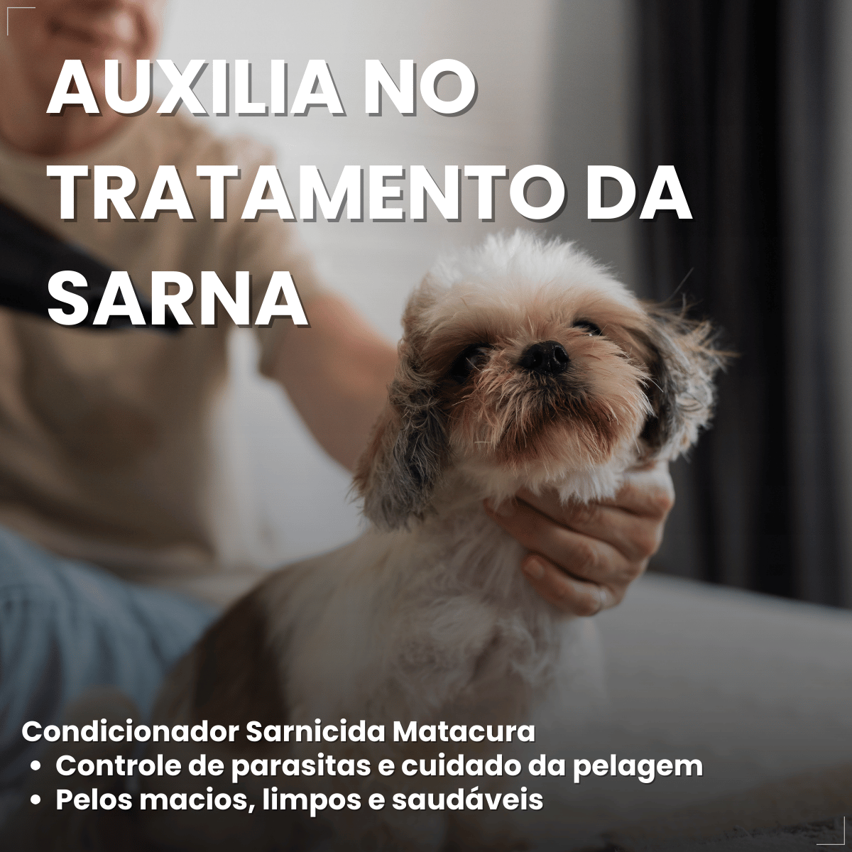 Condicionador Matacura Sarnicida Cães 200ml