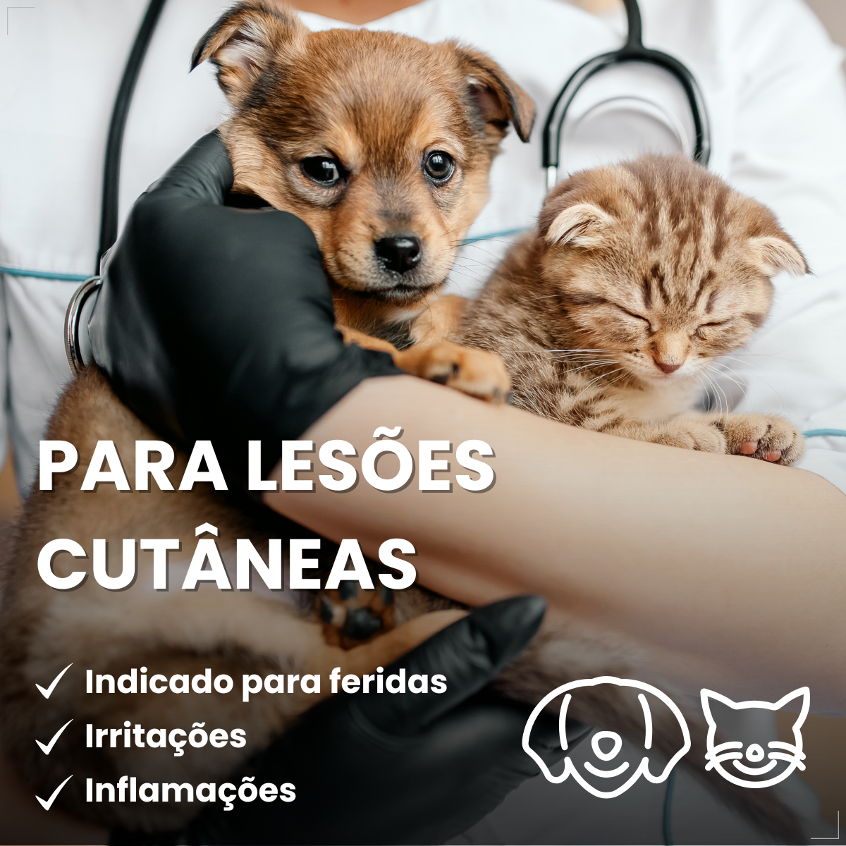 Creme Dermatológico Dermotrat Cães e Gatos Pomada 20g