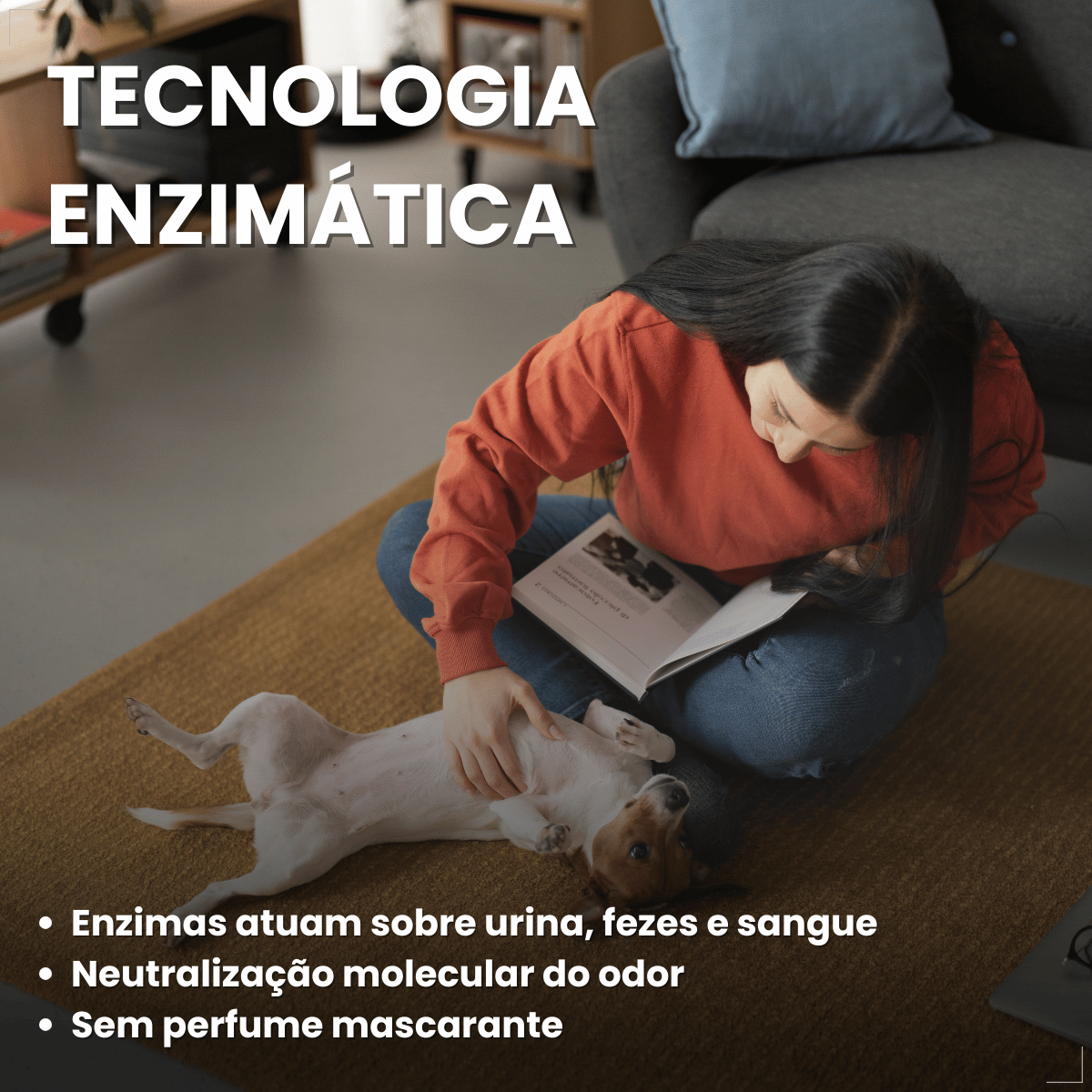 Eliminador De Odores E Manchas Labgard Enzimac Spray - 500Ml