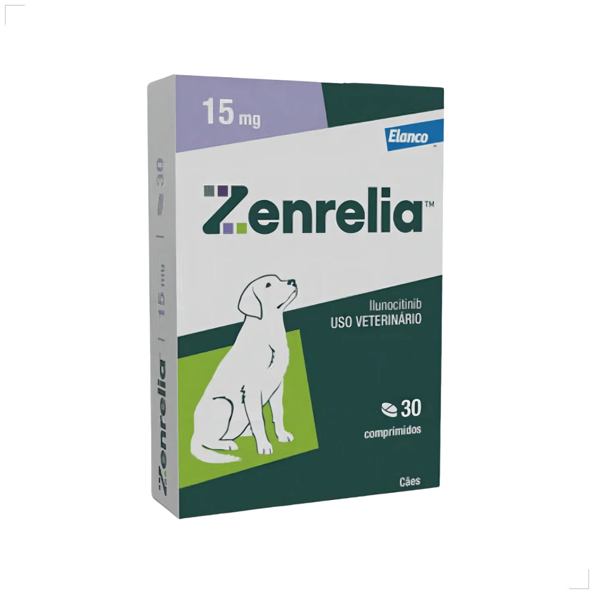 Zenrelia Comprimido Dermatológico Cães 15mg 30 Comprimidos
