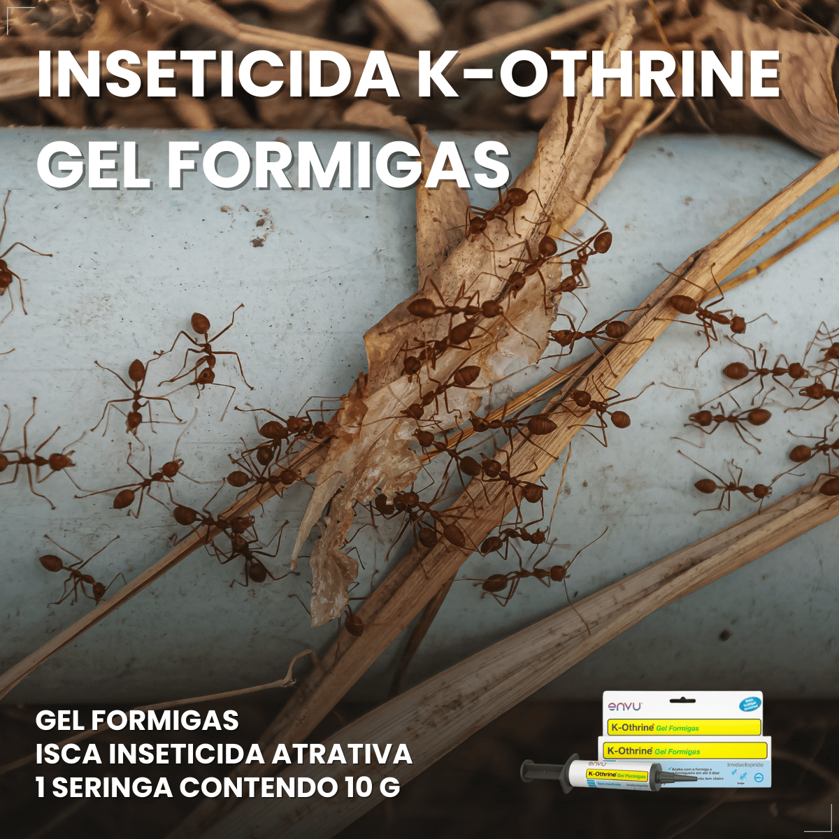 Inseticida K-Othrine® Gel Formigas 10g