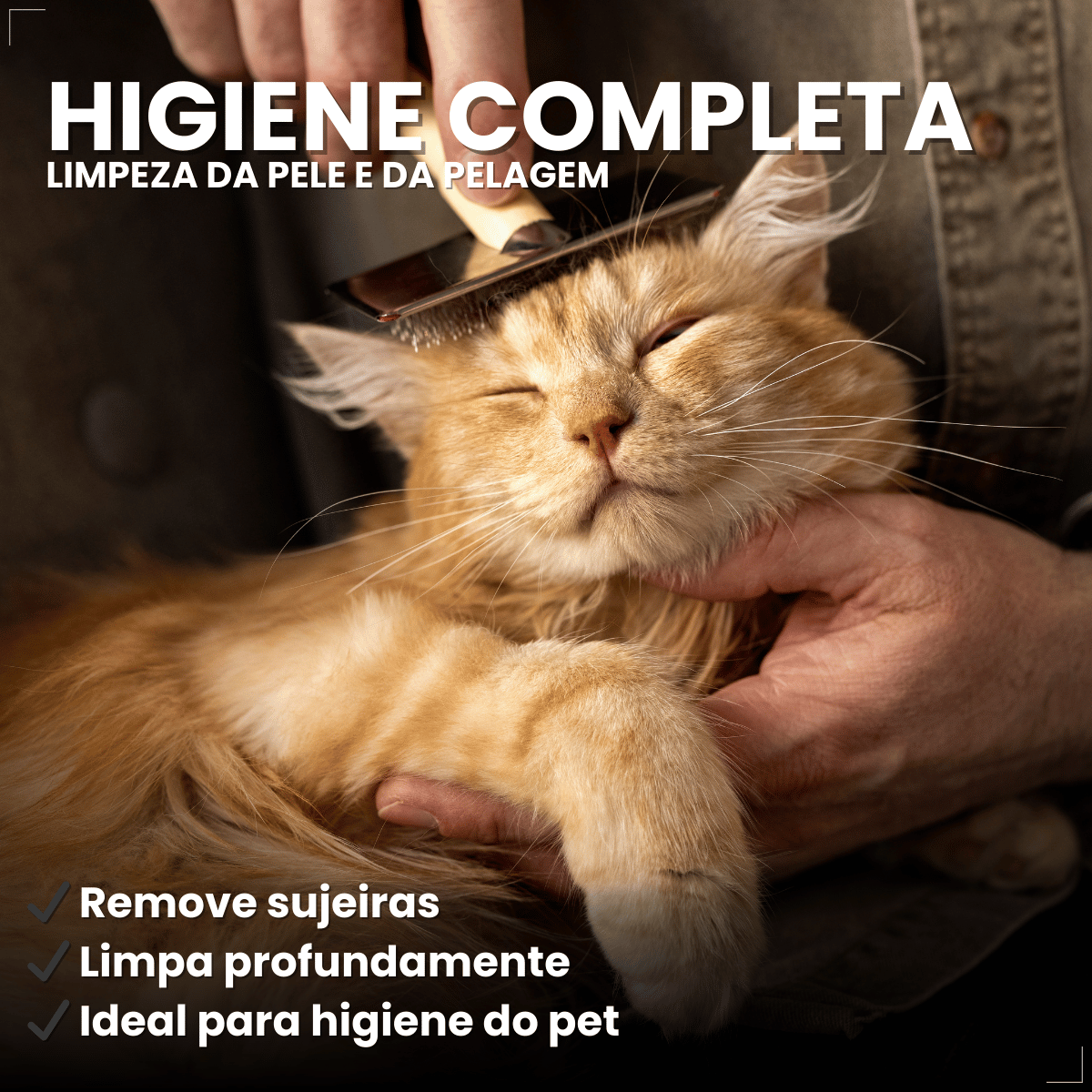 Shampoo e Condicionador Antipulgas Matacura para Gatos 200ml