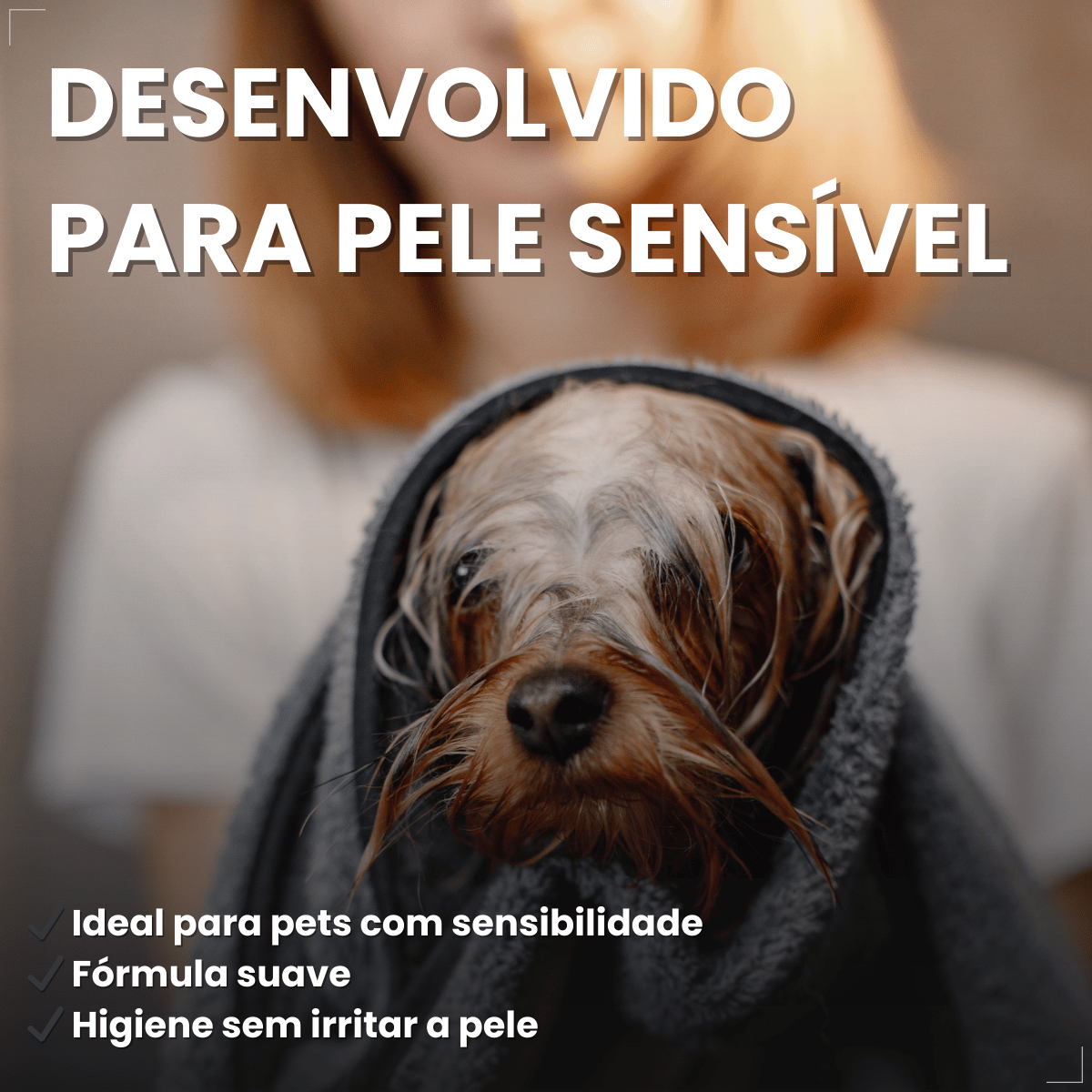 Shampoo 2 em 1 Matacura Hipoalergênico Cães e Gatos 200ml