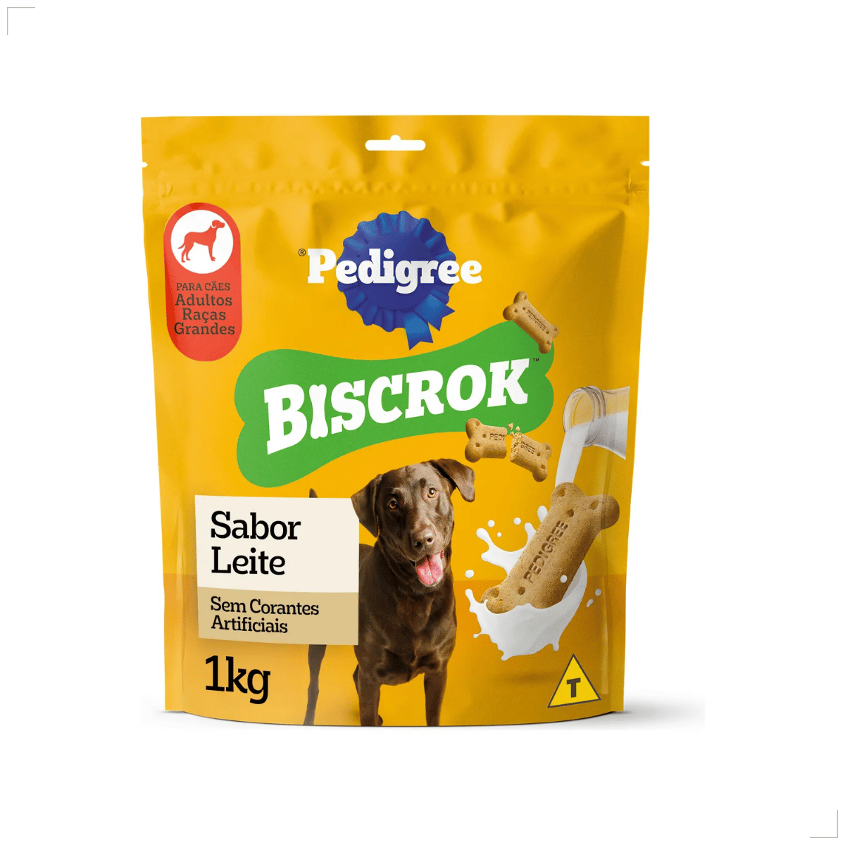 Biscoito Pedigree Biscrok para Cães Adultos de Raças Grandes