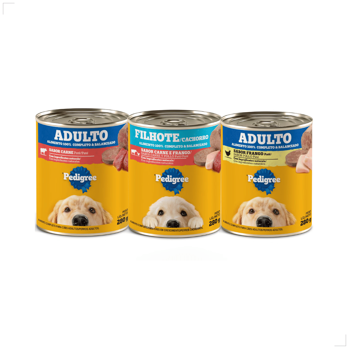 Ração Úmida em Lata Pedrigree Cães 280g