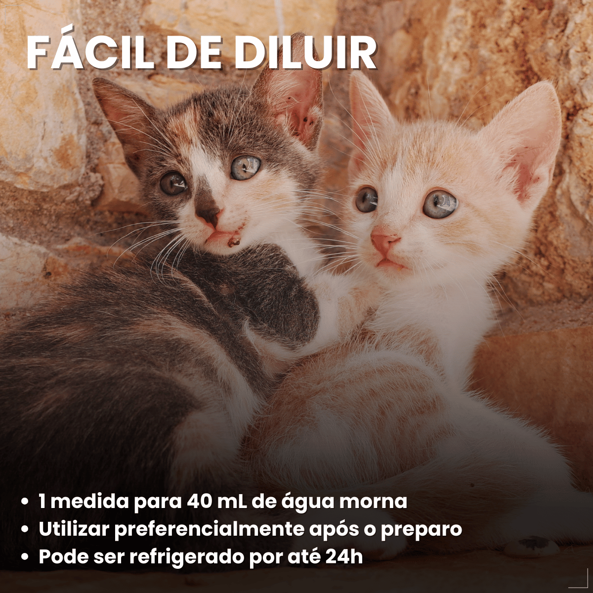 Pet Milk Substituto do leite materno para Cães e Gatos 100g