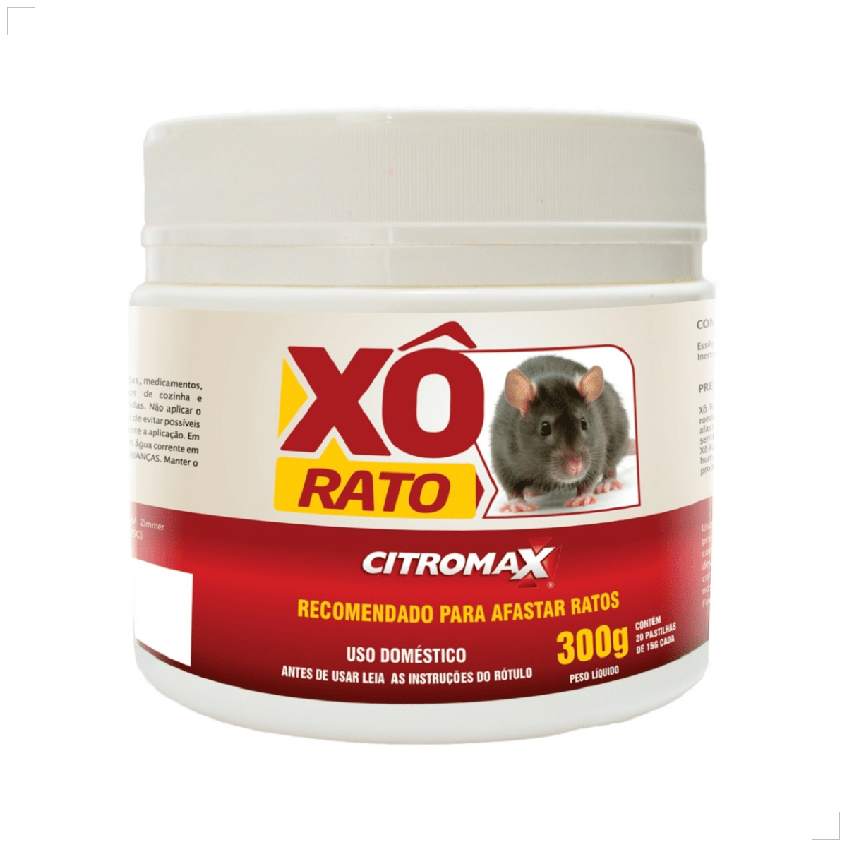 Repelente Citromax Xô Rato 300 g