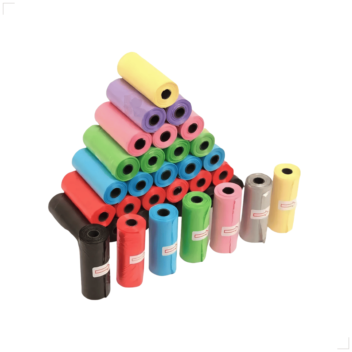 CataCaca Rolinhos Pet Saquinho Lixo Cor Sortida 15 Unidades