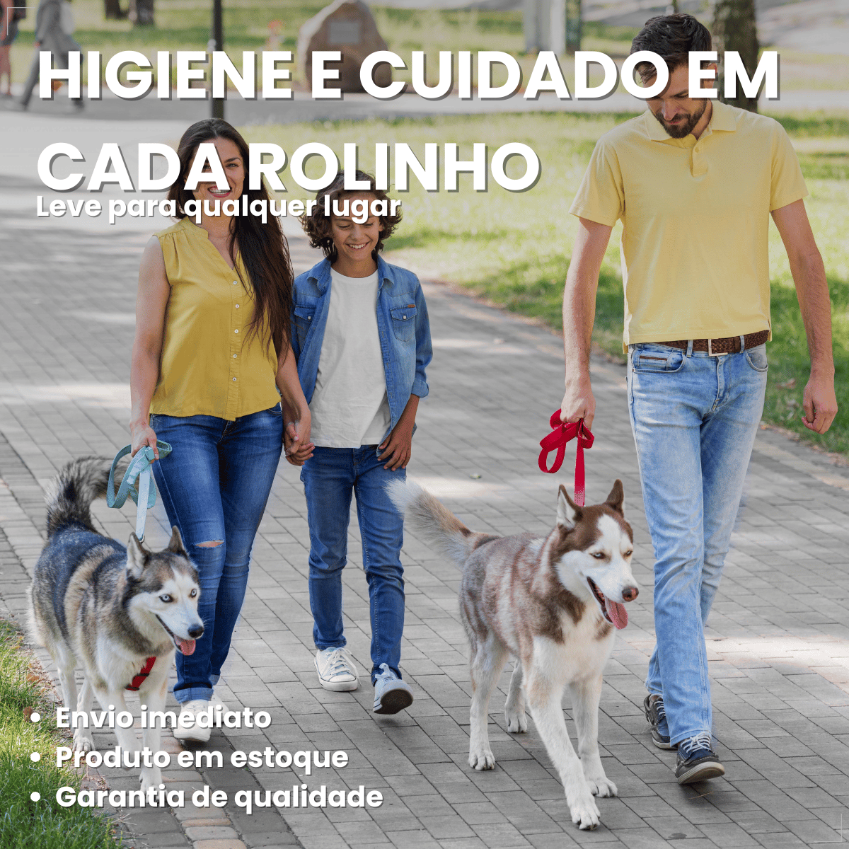 CataCaca Rolinhos Pet Saquinho Lixo Cor Sortida 15 Unidades