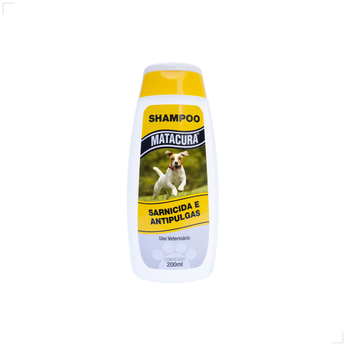 Shampoo Matacura Sarnicida e Anti-Pulgas para Cães 200ml