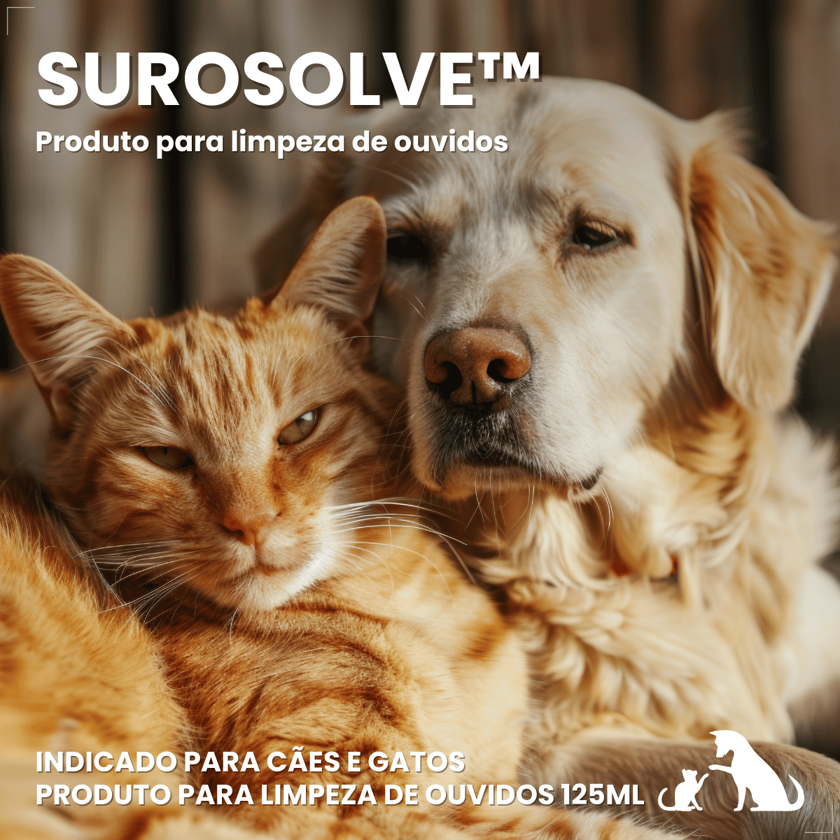 Surosolve Solução Auricular Para Cães e Gatos 125ml Elanco