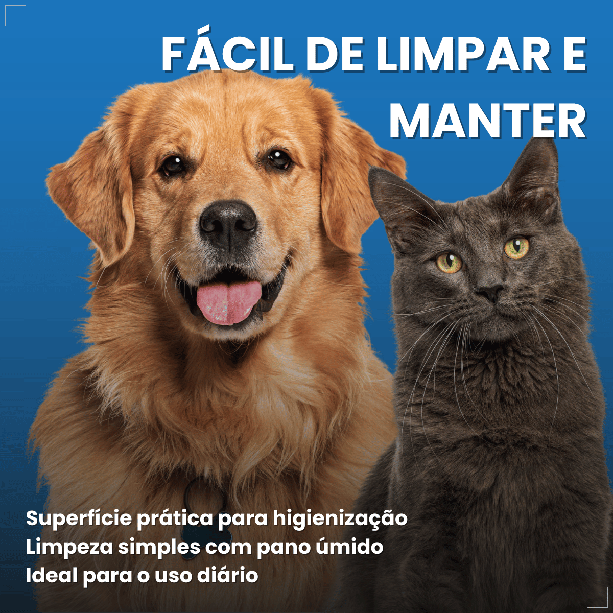 Cama Refrescante Napi 90x50 Azul Para Cães E Gatos Grande