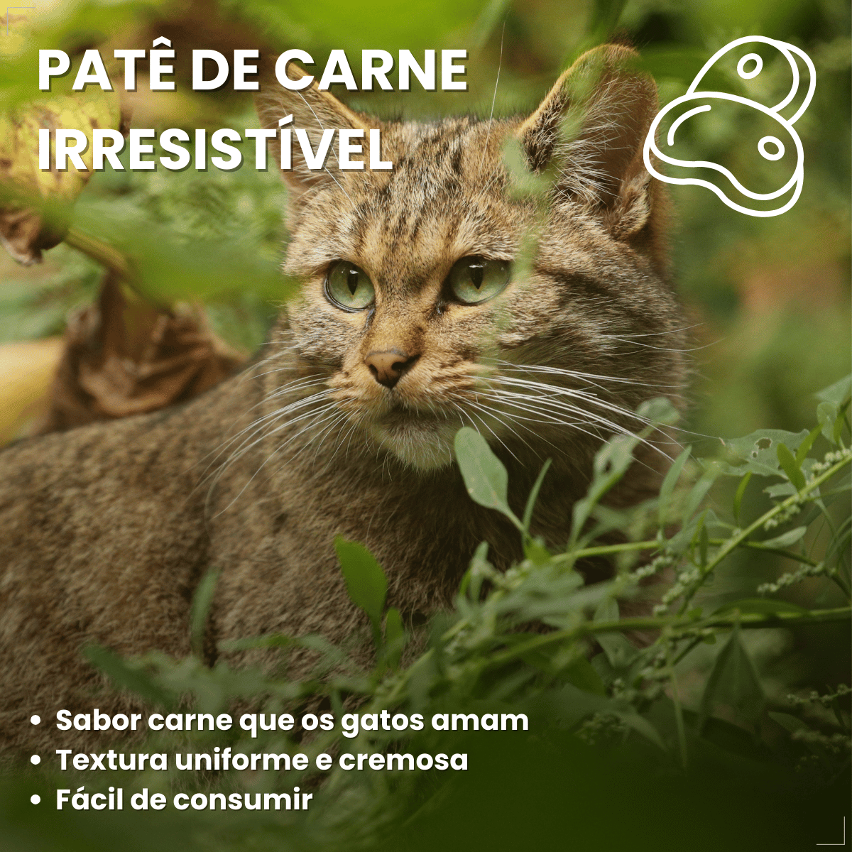 Ração Úmida para Gatos Adultos WHISKAS Lata Patê 290g