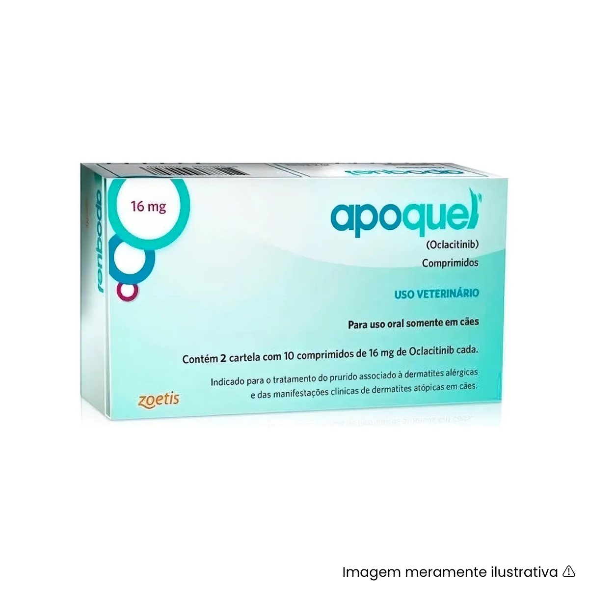 Apoquel Comprimido Para Coceira 3,6mg Cachorros Pequenos