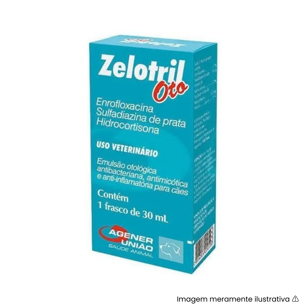 Zelotril Oto Agener União Frasco 30ml